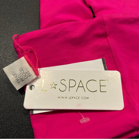 NWT L*SPACE Convertible Parker Bikini Top – Pink, Size Small, NWT - Picture 4 of 7